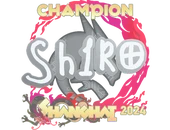 Sticker | sh1ro (Champion) | Shanghai 2024 image