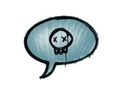 Sealed Graffiti | Death Sentence (Wire Blue) image