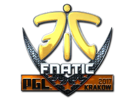 Sticker | Fnatic (Foil) | Krakow 2017 image
