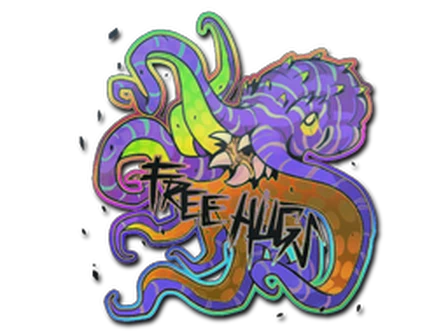 Sticker | Free Hugs (Holo) image