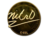 Sticker | nitr0 (Gold) | Katowice 2019 image