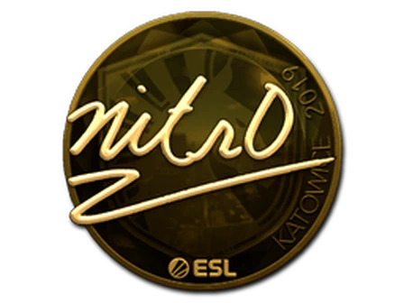 Sticker | nitr0 (Gold) | Katowice 2019 image