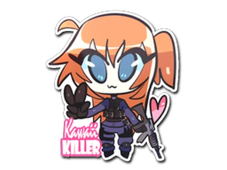 Sticker | Kawaii Killer CT image