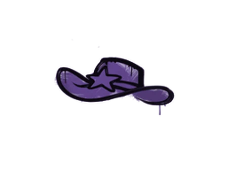 Sealed Graffiti | Sheriff (Monster Purple) image