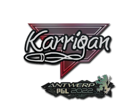Sticker | karrigan | Antwerp 2022 image