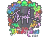 Sticker | Tiger (Holo) | Budapest 2025 image