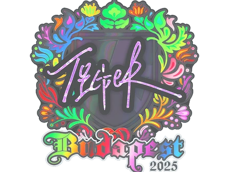 Sticker | Tiger (Holo) | Budapest 2025 image