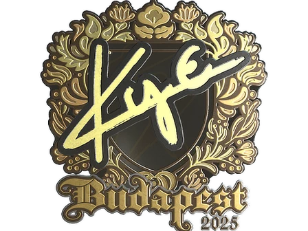 Sticker | kye (Gold) | Budapest 2025 image