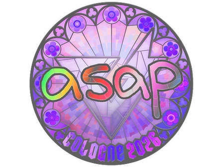 Sticker | asap (Holo) | Cologne 2026 image