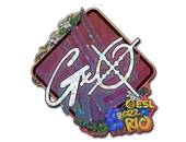 Sticker | gxx- (Glitter) | Rio 2022 image