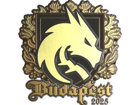 Sticker | Team Spirit (Gold) | Budapest 2025 image