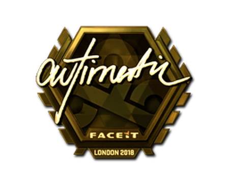 Sticker | autimatic (Gold) | London 2018 image