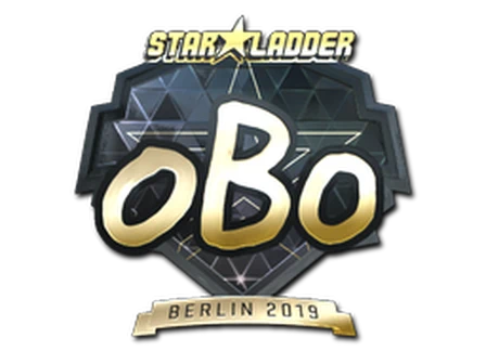 Sticker | oBo (Gold) | Berlin 2019 image