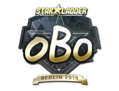 Sticker | oBo (Gold) | Berlin 2019 image