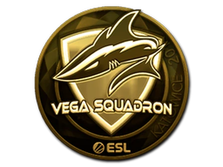 Sticker | Vega Squadron (Gold) | Katowice 2019 image