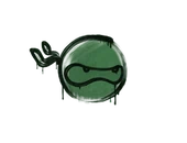 Sealed Graffiti | Ninja (Jungle Green) image
