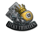 Sticker | Lucky 13 (Foil) image