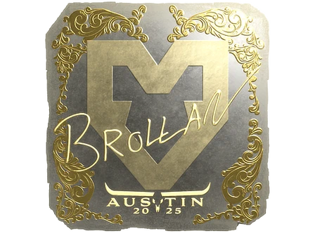 Sticker | Brollan (Gold) | Austin 2025 image