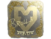 Sticker | Brollan (Gold) | Austin 2025 image