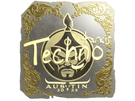 Sticker | Techno4K (Gold) | Austin 2025 image