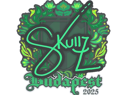 Sticker | skullz | Budapest 2025 image