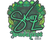 Sticker | skullz | Budapest 2025 image