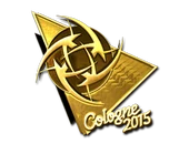 Sticker | Ninjas in Pyjamas (Gold) | Cologne 2015 image