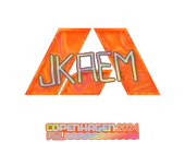 Sticker | jkaem (Holo) | Copenhagen 2024 image