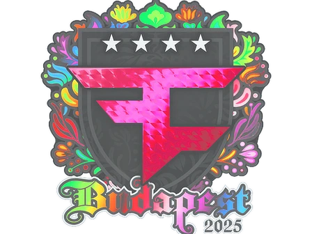 Sticker | FaZe Clan (Holo) | Budapest 2025 image