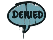 Sealed Graffiti | Denied (Wire Blue) image