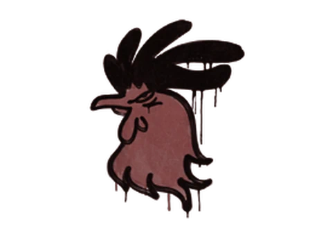 Sealed Graffiti | Cocky (Brick Red) image