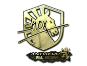 Sticker | shox (Gold) | Antwerp 2022 image