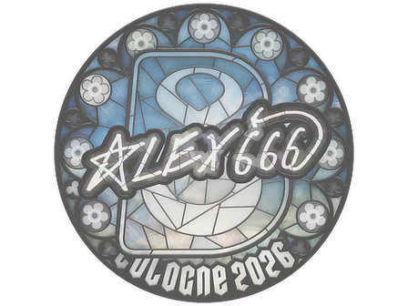 Sticker | alex666 | Cologne 2026 image