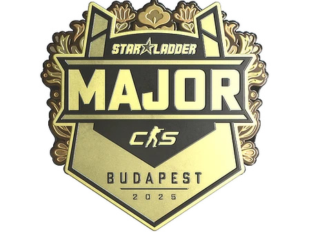 Sticker | StarLadder (Gold) | Budapest 2025 image