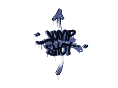 Sealed Graffiti | Jump Shot (SWAT Blue) image