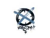 Sealed Graffiti | Noscope (Monarch Blue) image