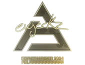Sticker | ewjerkz (Gold) | Copenhagen 2024 image