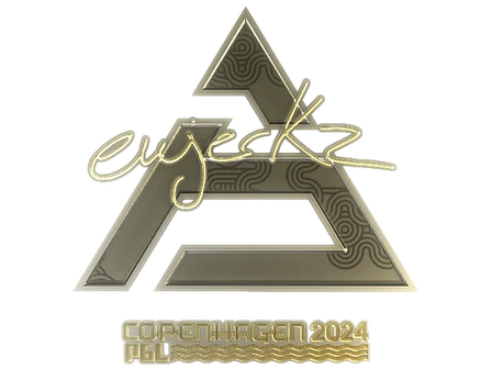 Sticker | ewjerkz (Gold) | Copenhagen 2024 image