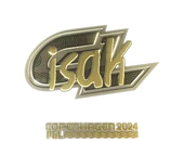 Sticker | isak (Gold) | Copenhagen 2024 image