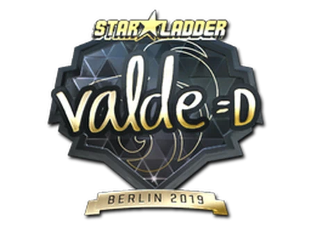 Sticker | v4lde (Gold) | Berlin 2019 image