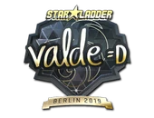 Sticker | v4lde (Gold) | Berlin 2019 image