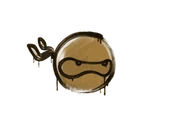 Sealed Graffiti | Ninja (Desert Amber) image