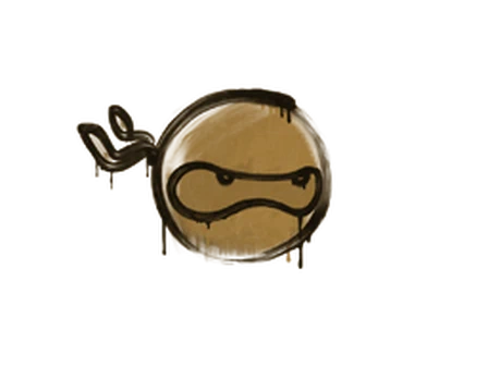 Sealed Graffiti | Ninja (Desert Amber) image