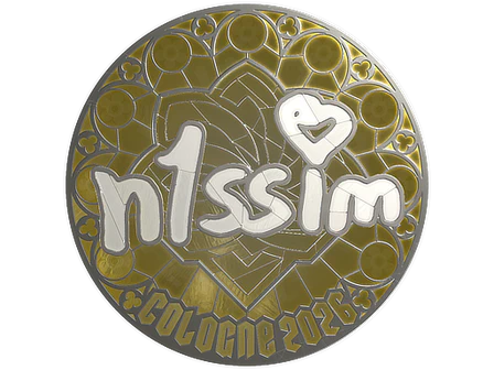 Sticker | n1ssim (Foil) | Cologne 2026 image