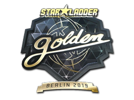 Sticker | Golden (Gold) | Berlin 2019 image