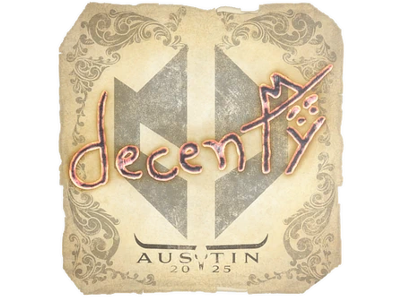 Sticker | decenty | Austin 2025 image