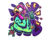 Sticker | No Time image