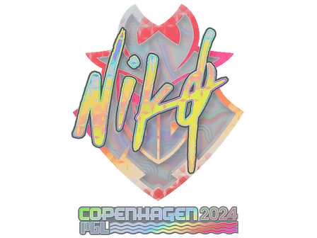 Sticker | NiKo (Holo) | Copenhagen 2024 image