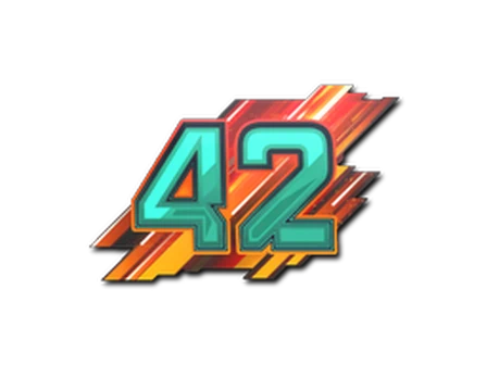 Sticker | Forty Two image