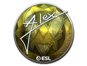 Sticker | ALEX (Foil) | Katowice 2019 image